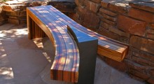 Laminated bench