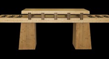 Bamboo Bench